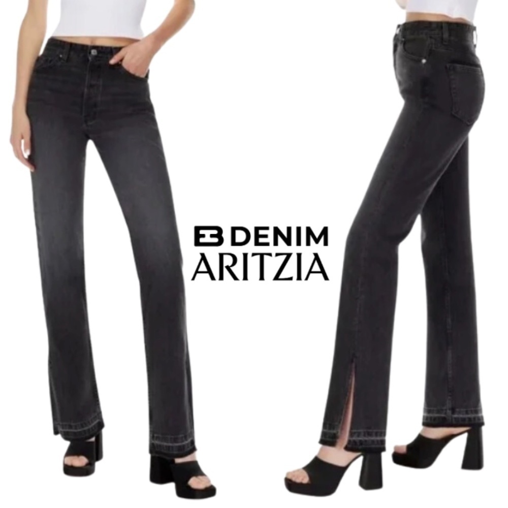 Eb Denim Aritzia Unraveled Two Side Slit Jeans - Grade School - Size 24